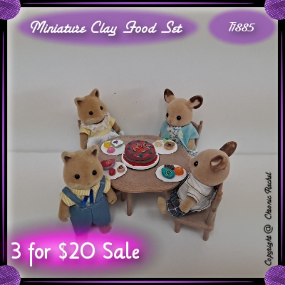 5-Piece Summer Party Glued Together Meals